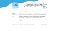 Desktop Screenshot of pflegediensttrave.de